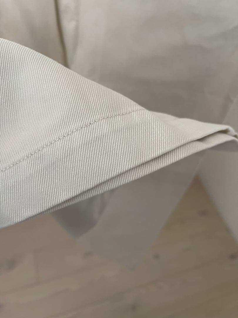 ARGUE オーバーサイズデニムサロペット ホワイト