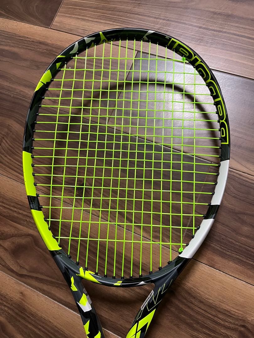 Babolat Pure Aero バボラ ピュアアエロ G2 ガット張りたて