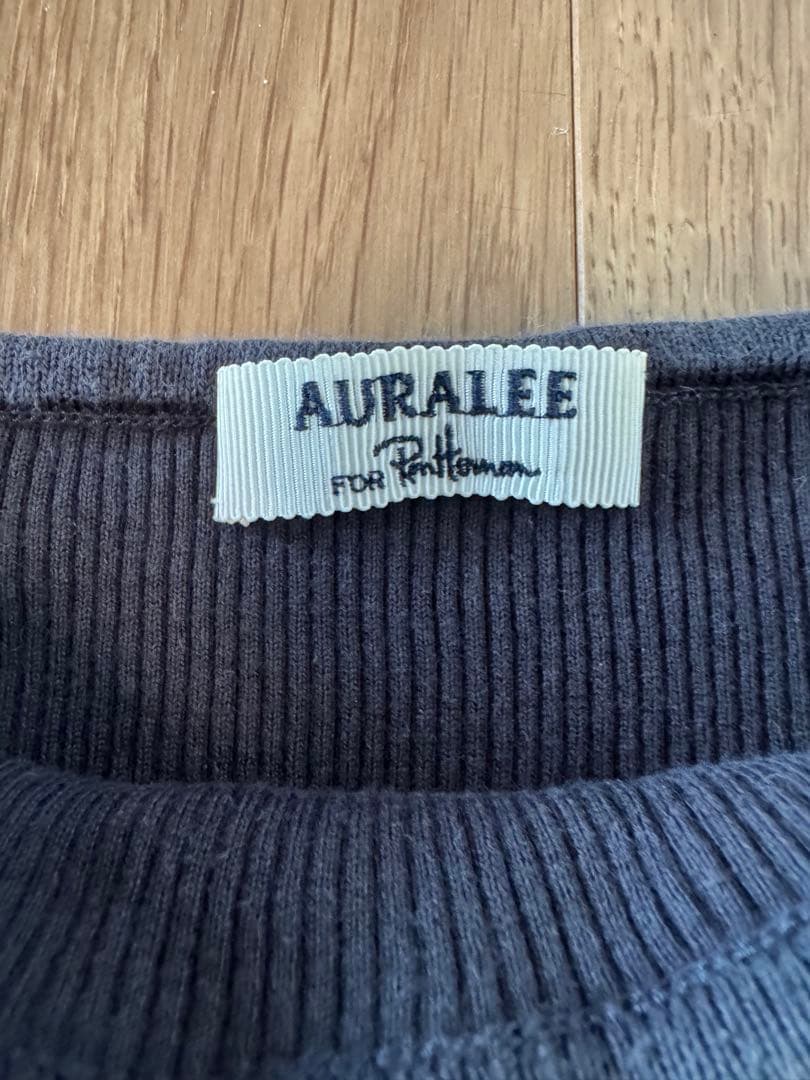 AURALEE ロンハーマン ネイビー 長袖