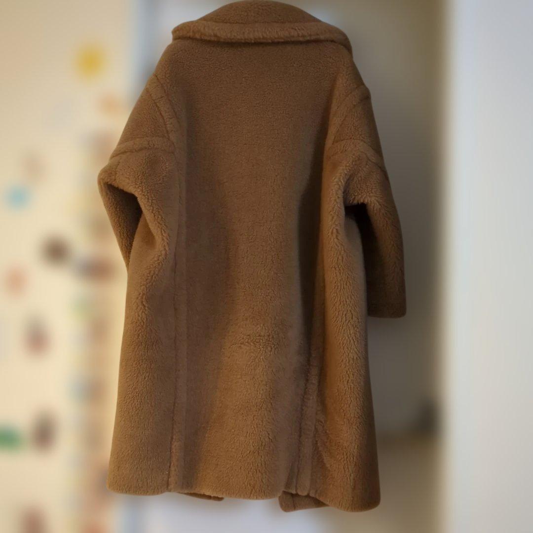 【えりえり】MaxMara テディベアコート キャメル ハンガー