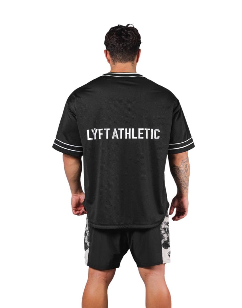 リフト　LÝFT MESH BASEBALL SHIRT