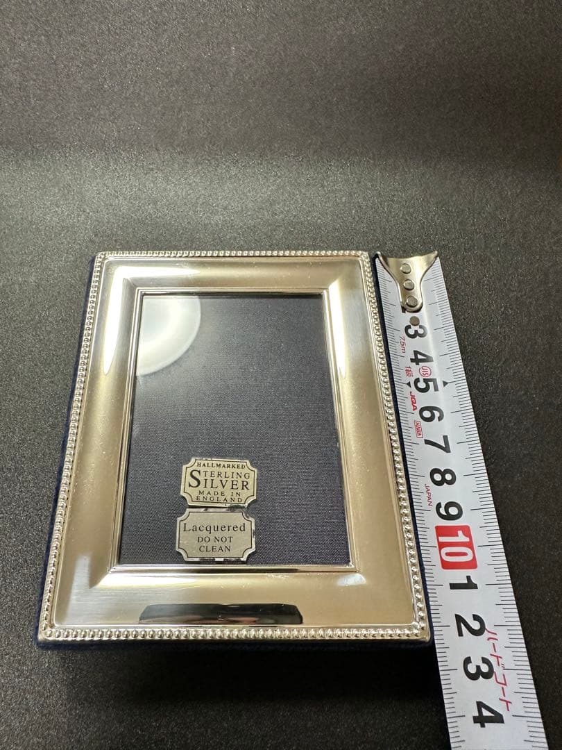 Carrs英国製 スターリングシルバー　フォトフレーム　純銀製