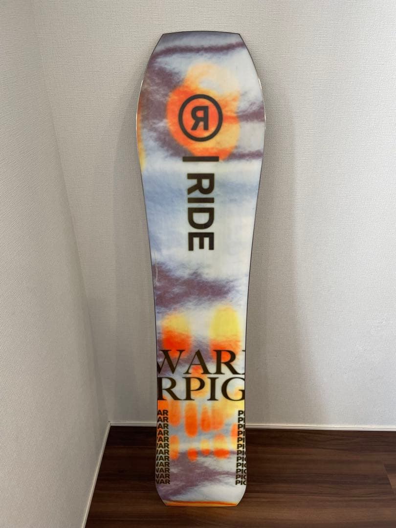 RIDE warpig 148 Sサイズ 21-22 スノーボード 板 送料無料