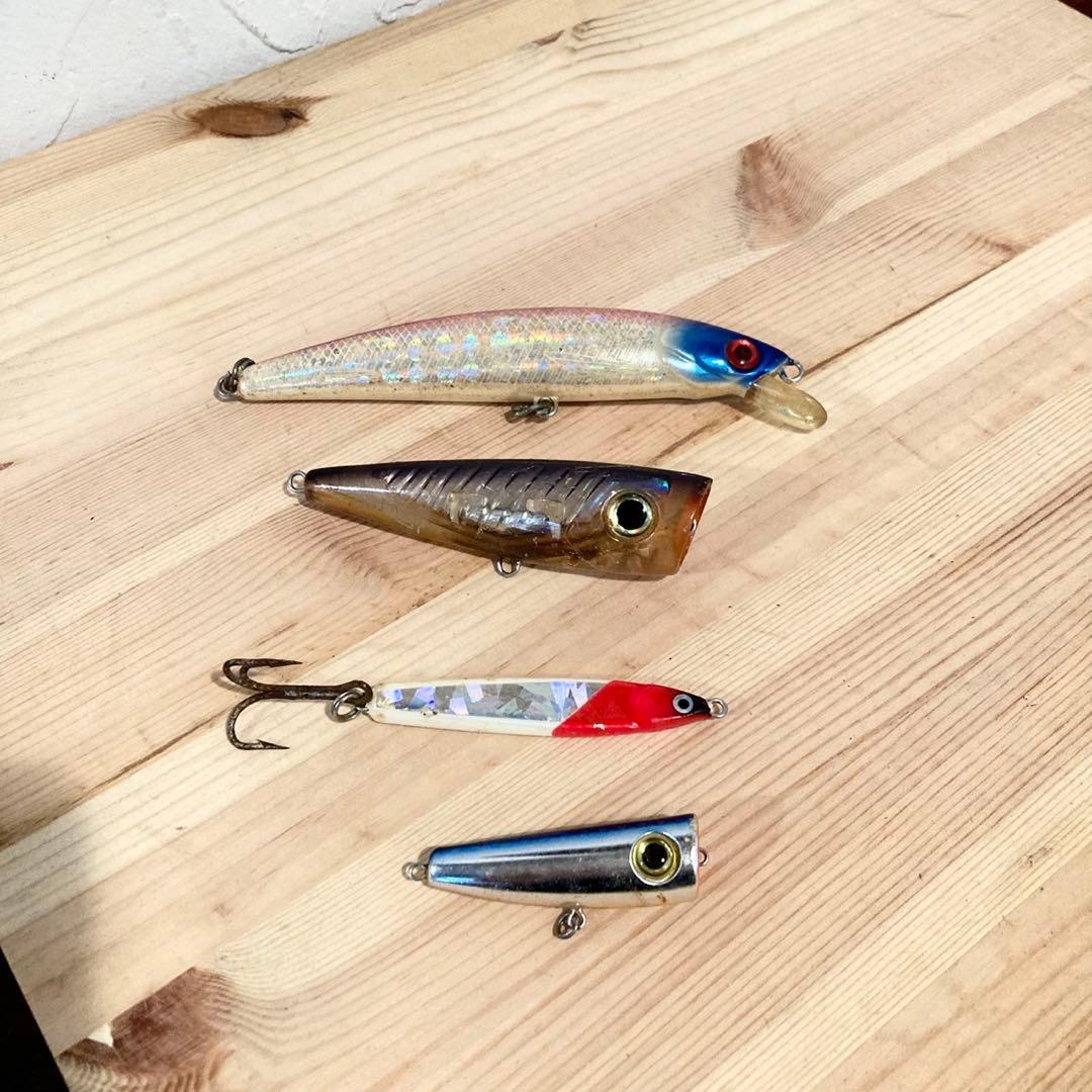 オールドヘドン　ルアー　ヴィンテージスピニングリール　まとめて