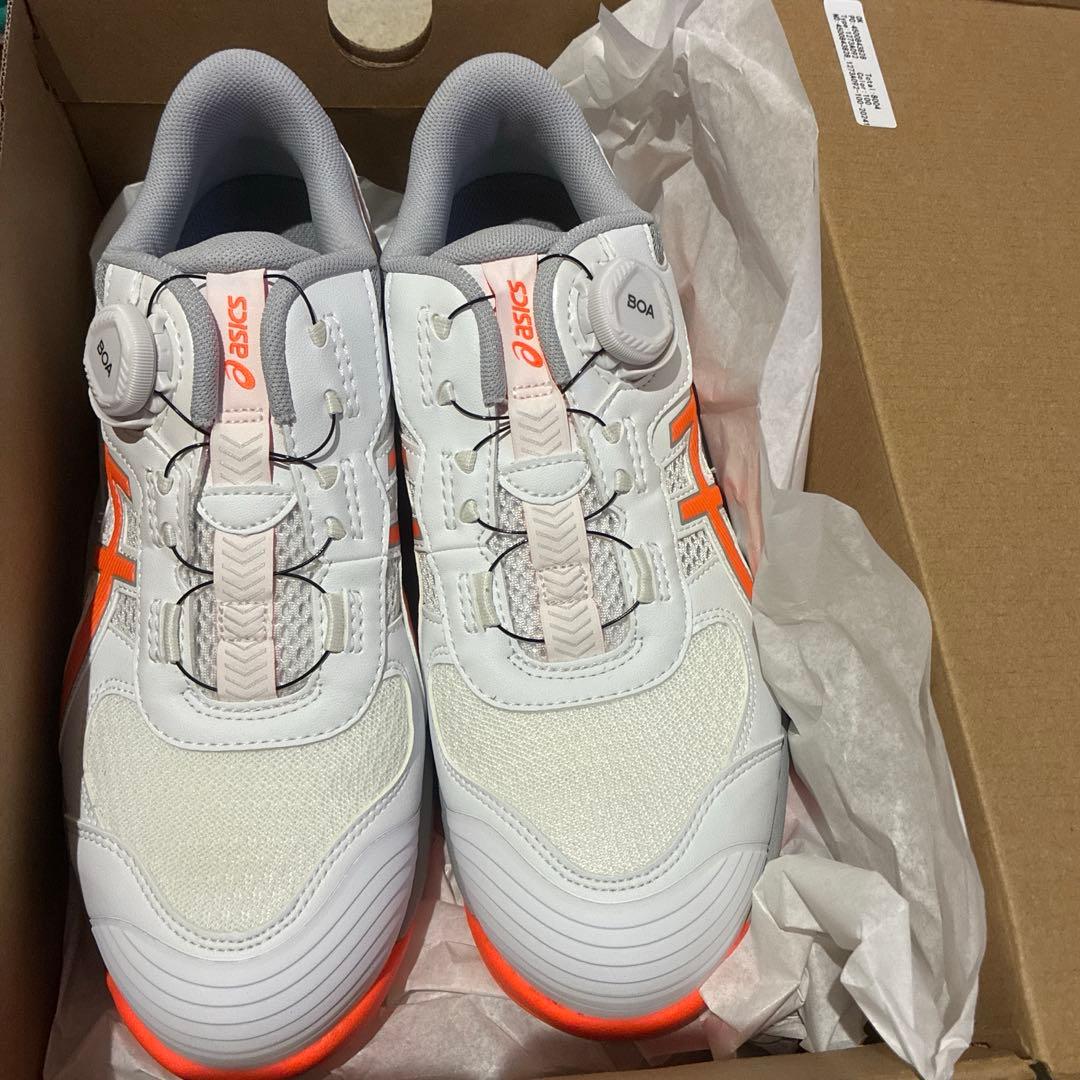 アシックス ダイヤル式安全靴　ワーキングシューズ（普通作業用靴）新品 25.5