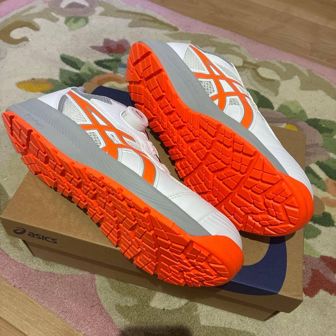 アシックス ダイヤル式安全靴　ワーキングシューズ（普通作業用靴）新品 25.5