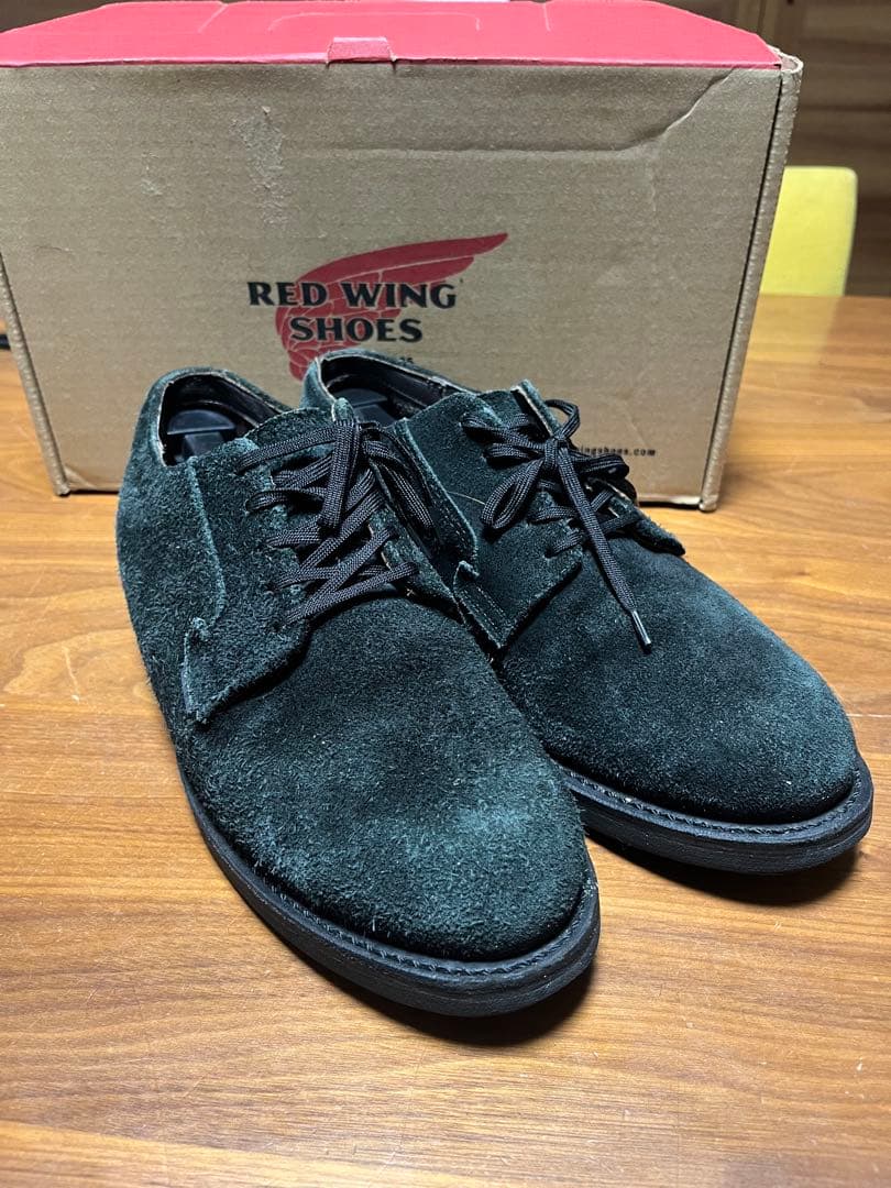 最終価格　RED WING ブラック スエード GORETEX ワークブーツ