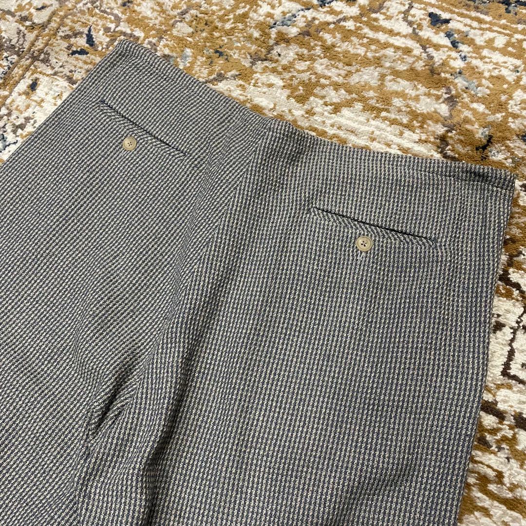 80-90s Dead stock　Pure Silk Tweed Setup