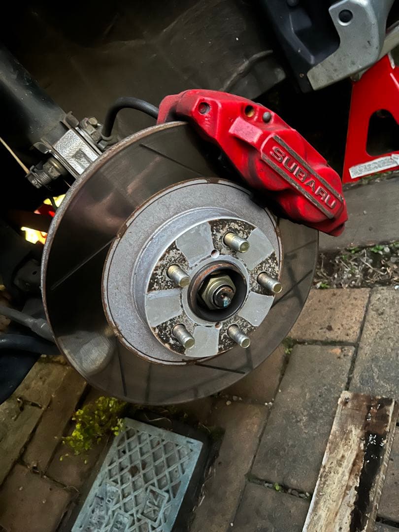 GC8 GDA GGA ZN6 フロントブレーキキャリパー 手渡しのみ