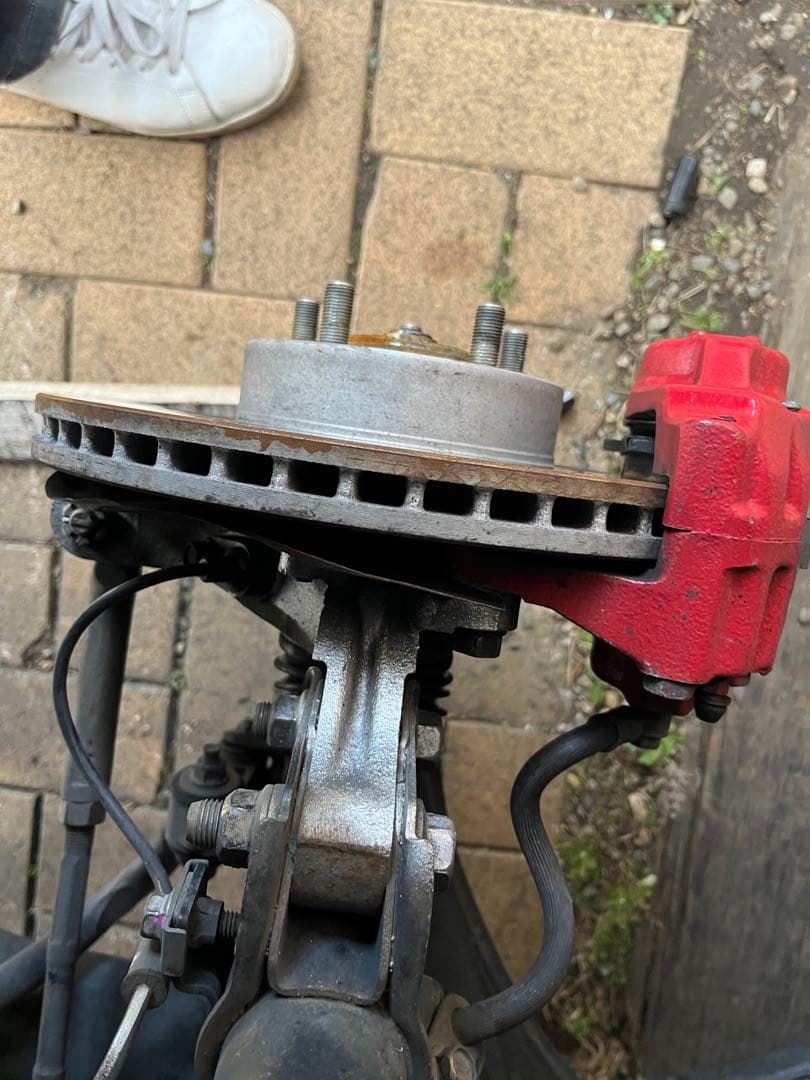 GC8 GDA GGA ZN6 フロントブレーキキャリパー 手渡しのみ