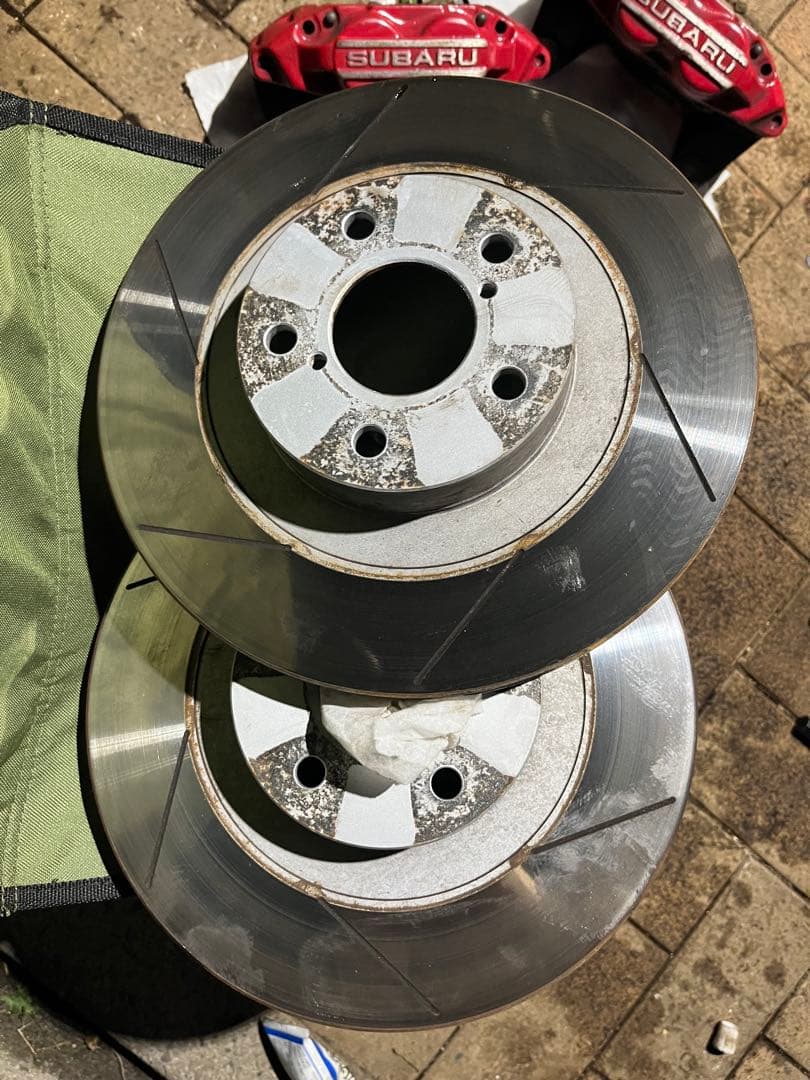 GC8 GDA GGA ZN6 フロントブレーキキャリパー 手渡しのみ