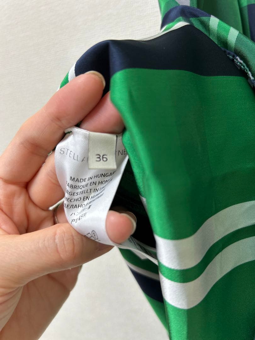 ステラマッカートニー　変形ロングキュロット36 シルク