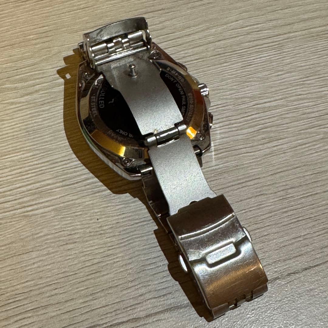 激レア✨ポールスミス PaulSmith 電波ソーラー メンズ腕時計 クロノ