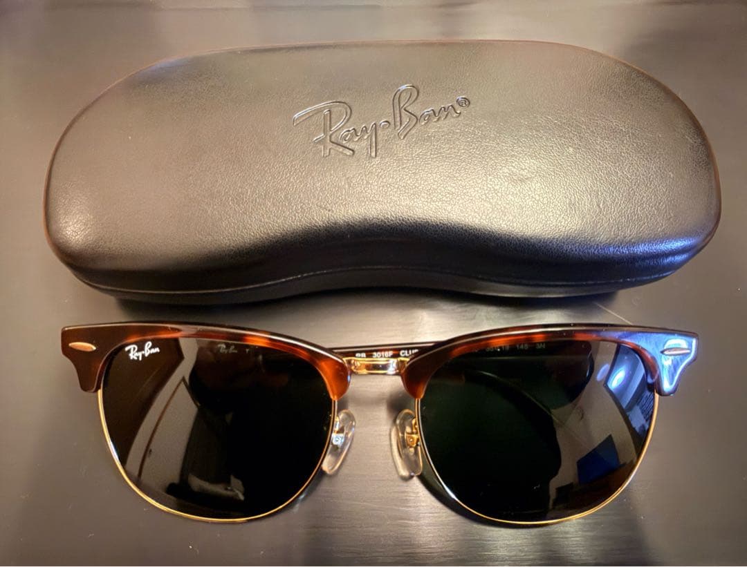 3*m様 Ray-Ban RB 3016F CLUBMASTER サングラス