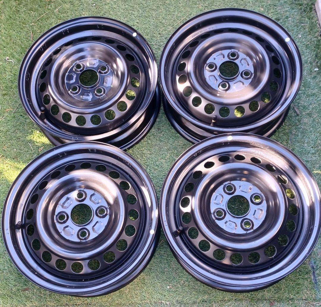 ダイハツ 14インチ スチールホイール 4個セット 新車外し ムーヴ キャンバス