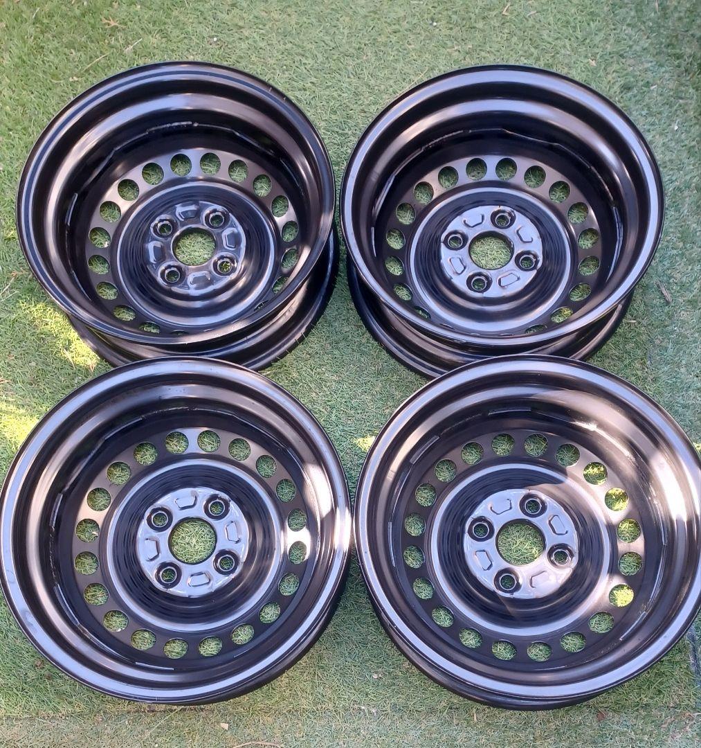 ダイハツ 14インチ スチールホイール 4個セット 新車外し ムーヴ キャンバス