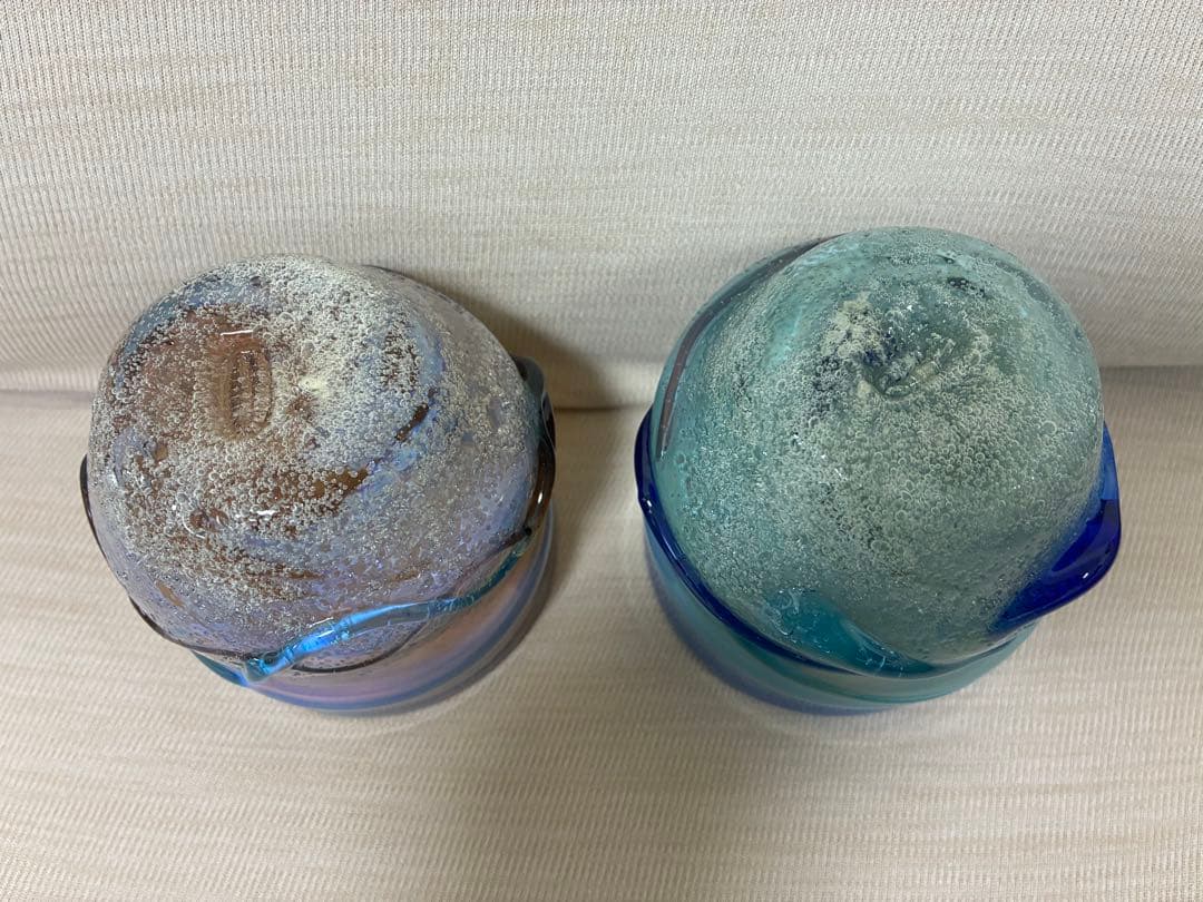 宙吹ガラス工房 虹の逸品― オーロラグラス ―