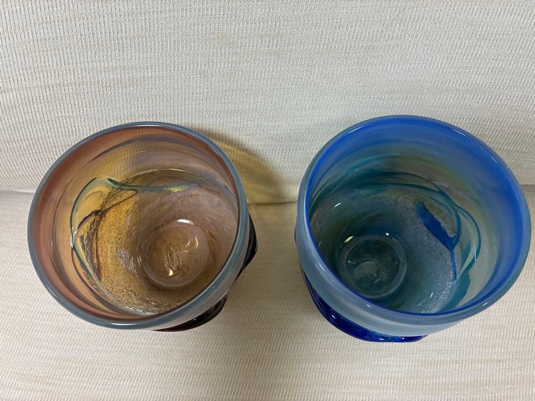 宙吹ガラス工房 虹の逸品― オーロラグラス ―