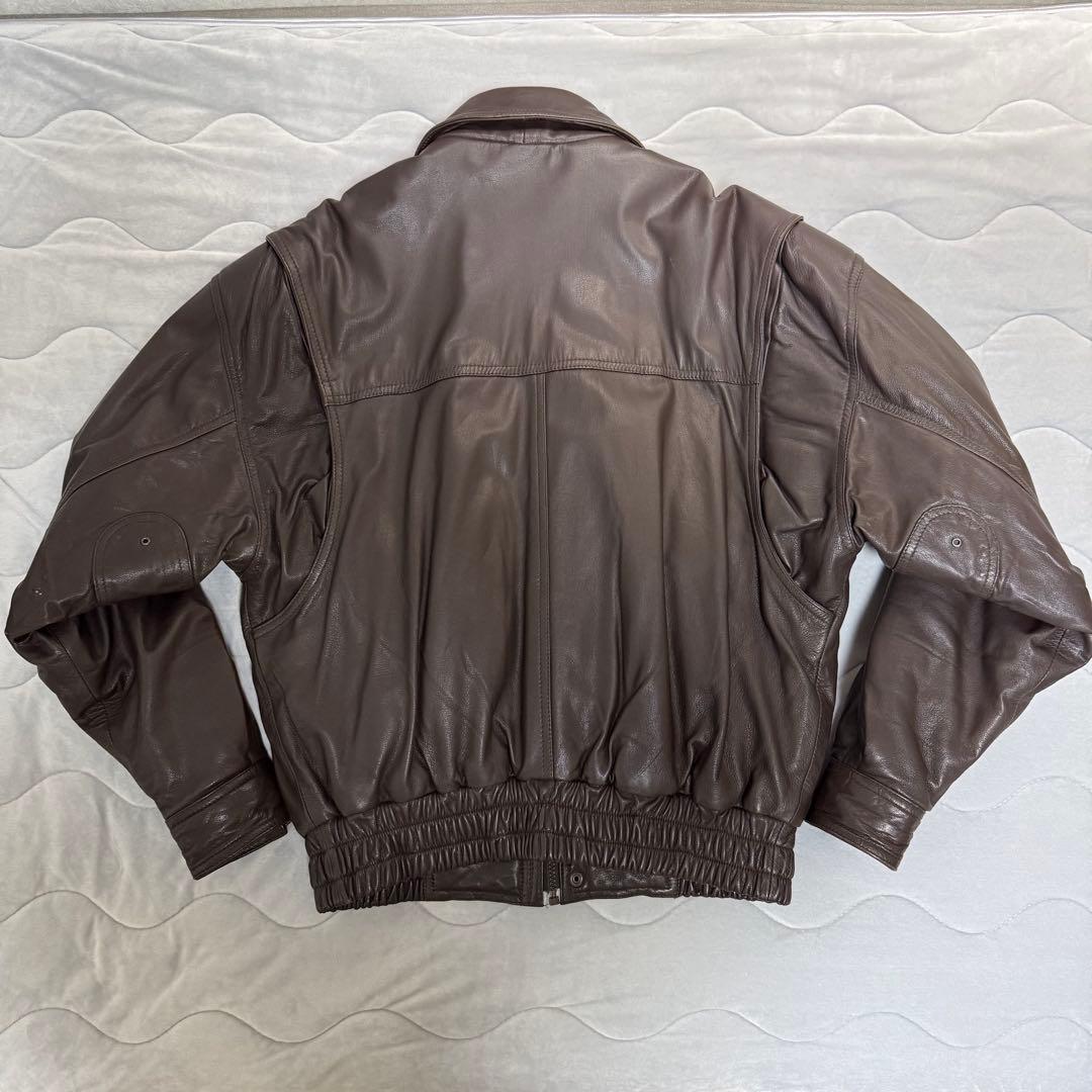 MIRAGE レザージャケット ダークブラウン