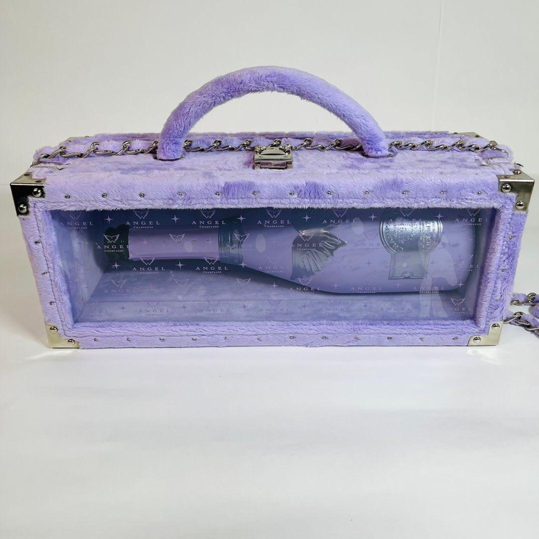 エンジェル シャンパン ハロウィン限定 ドゥミセック 空箱 紫