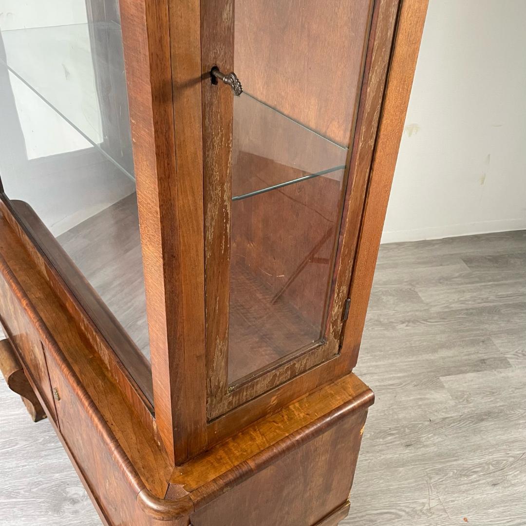 【最終値下げ】ディスプレイキャビネット アンティーク 家具 英国製 123A
