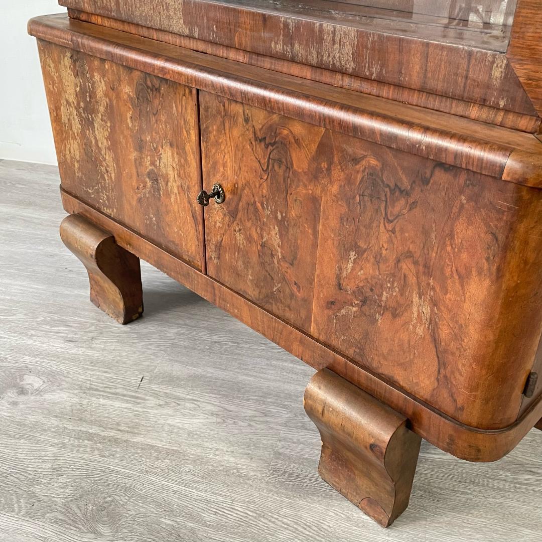 【最終値下げ】ディスプレイキャビネット アンティーク 家具 英国製 123A