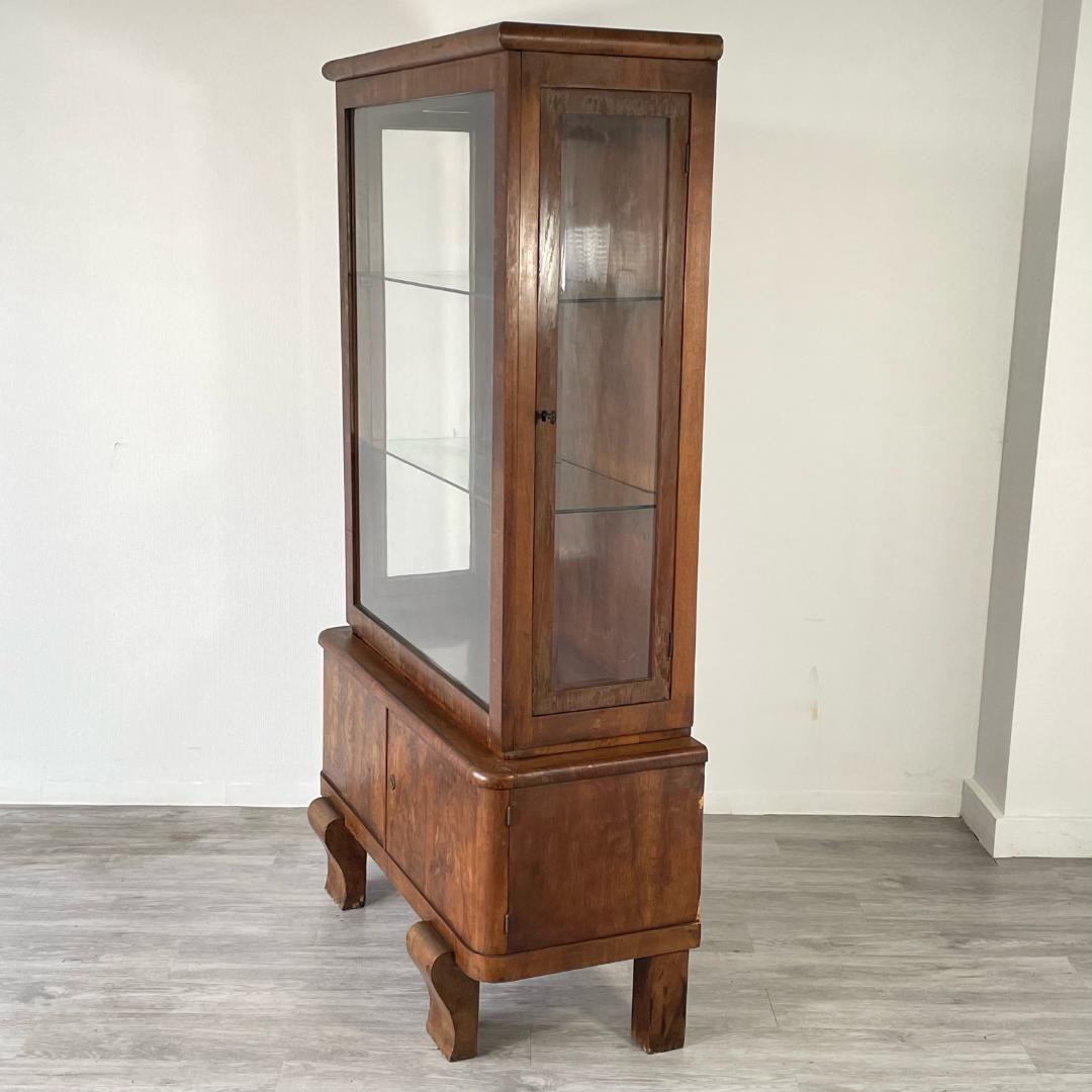 【最終値下げ】ディスプレイキャビネット アンティーク 家具 英国製 123A