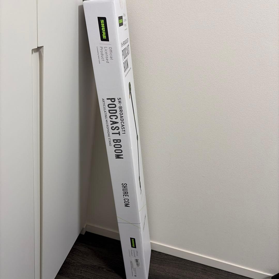 配信機器・PA機器・レコーディング機器 SHURE SH-BROADCAST1 PODCAST BOOM