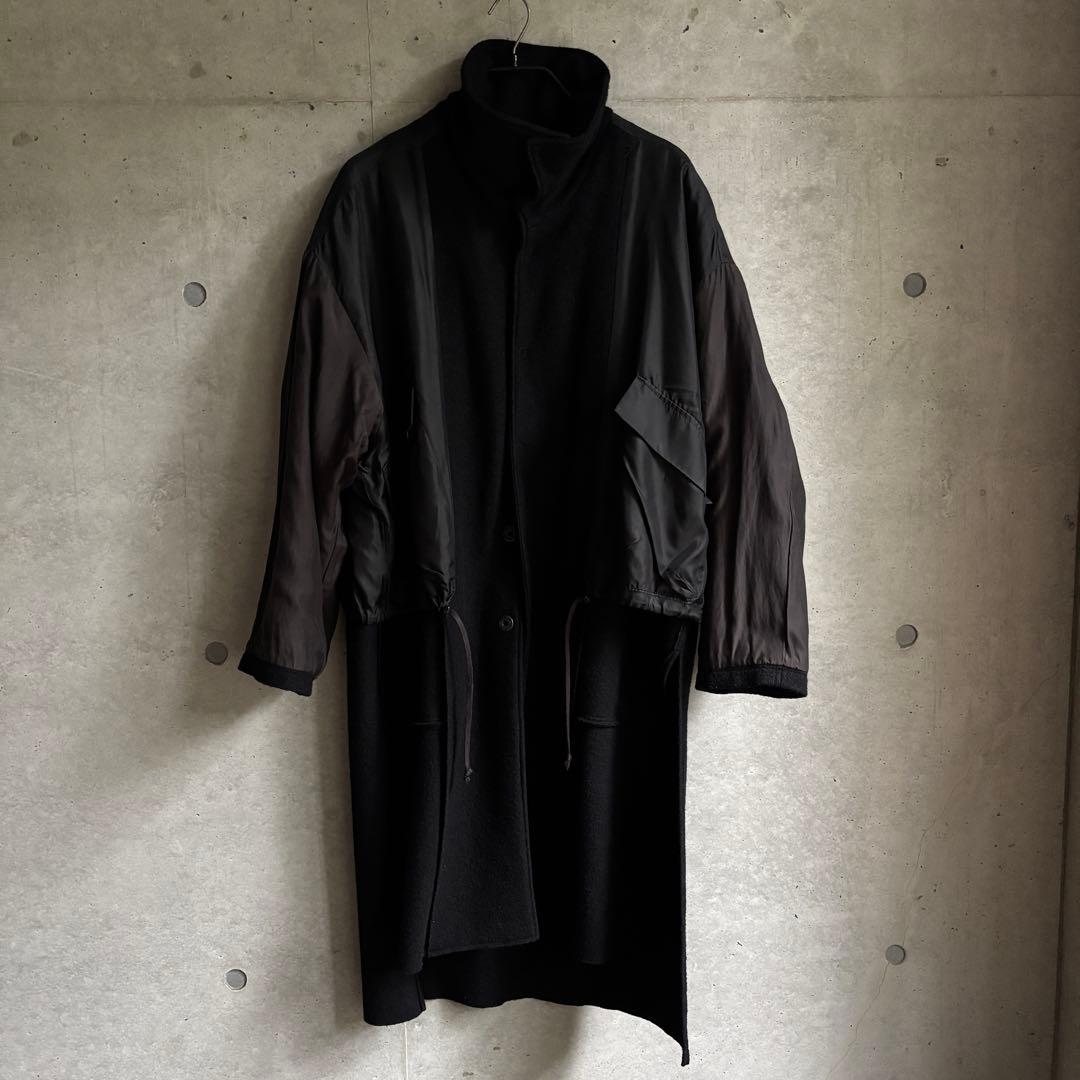 The Viridi-Anne コート ダークネイビー