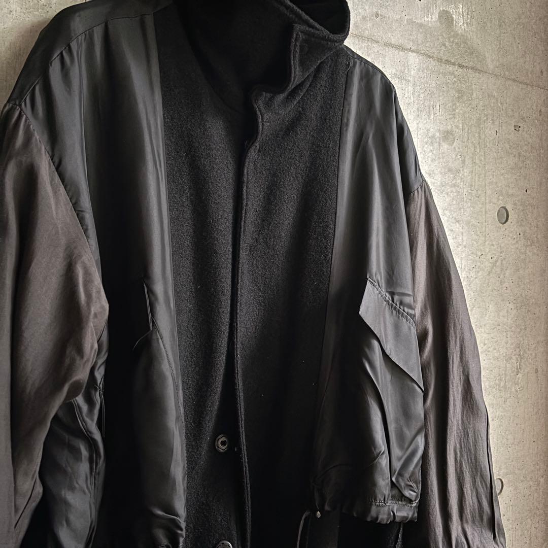 The Viridi-Anne コート ダークネイビー