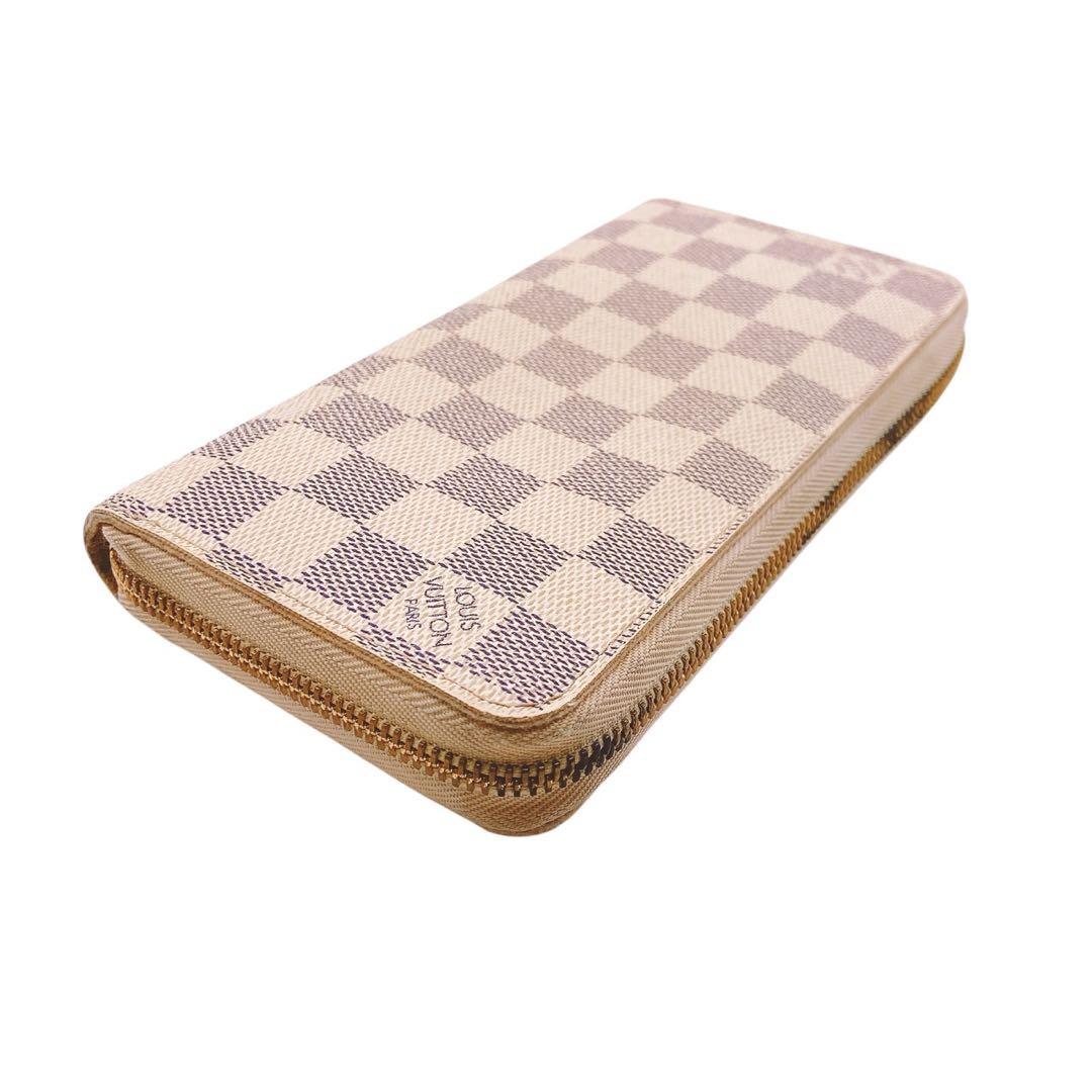 【美品】LOUIS VUITTON ダミエ・アズールジッピーウォレット☆箱付き♪