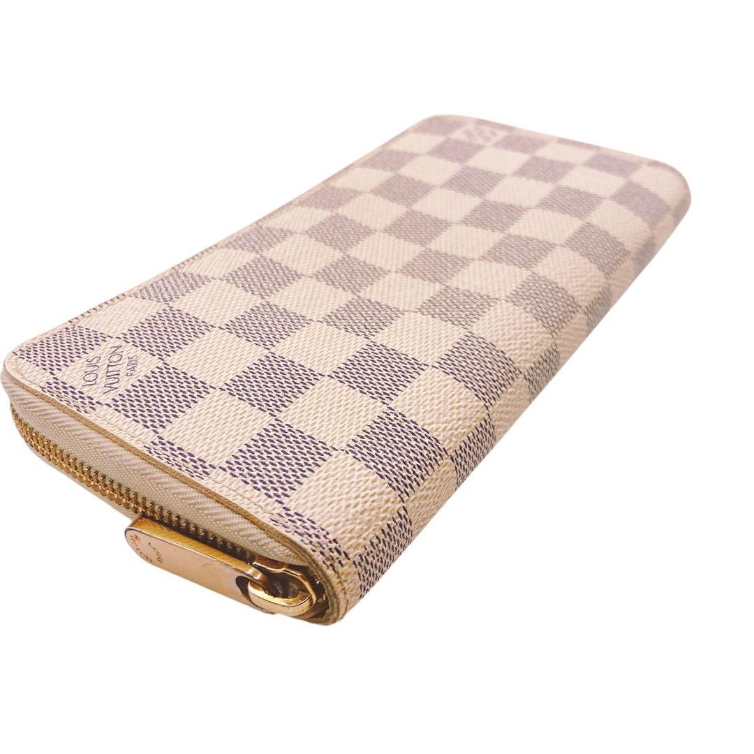 【美品】LOUIS VUITTON ダミエ・アズールジッピーウォレット☆箱付き♪