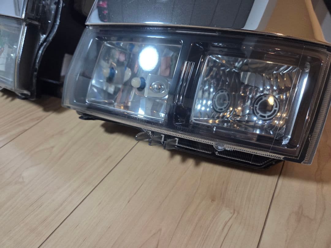 MH21S ワゴンR　RR クリスタル化加工済　ヘッドライト左右