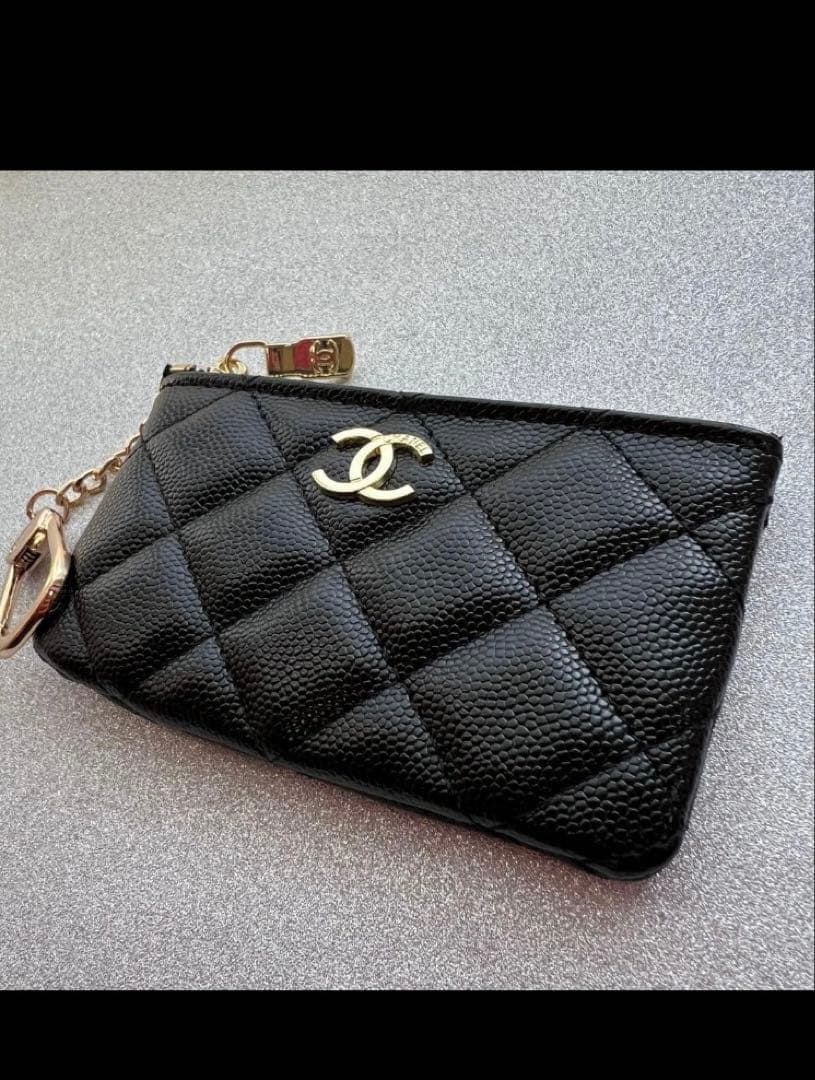 【翌日発送】新品未使用CHANEL ブラックケース キーケース　ノベルティ