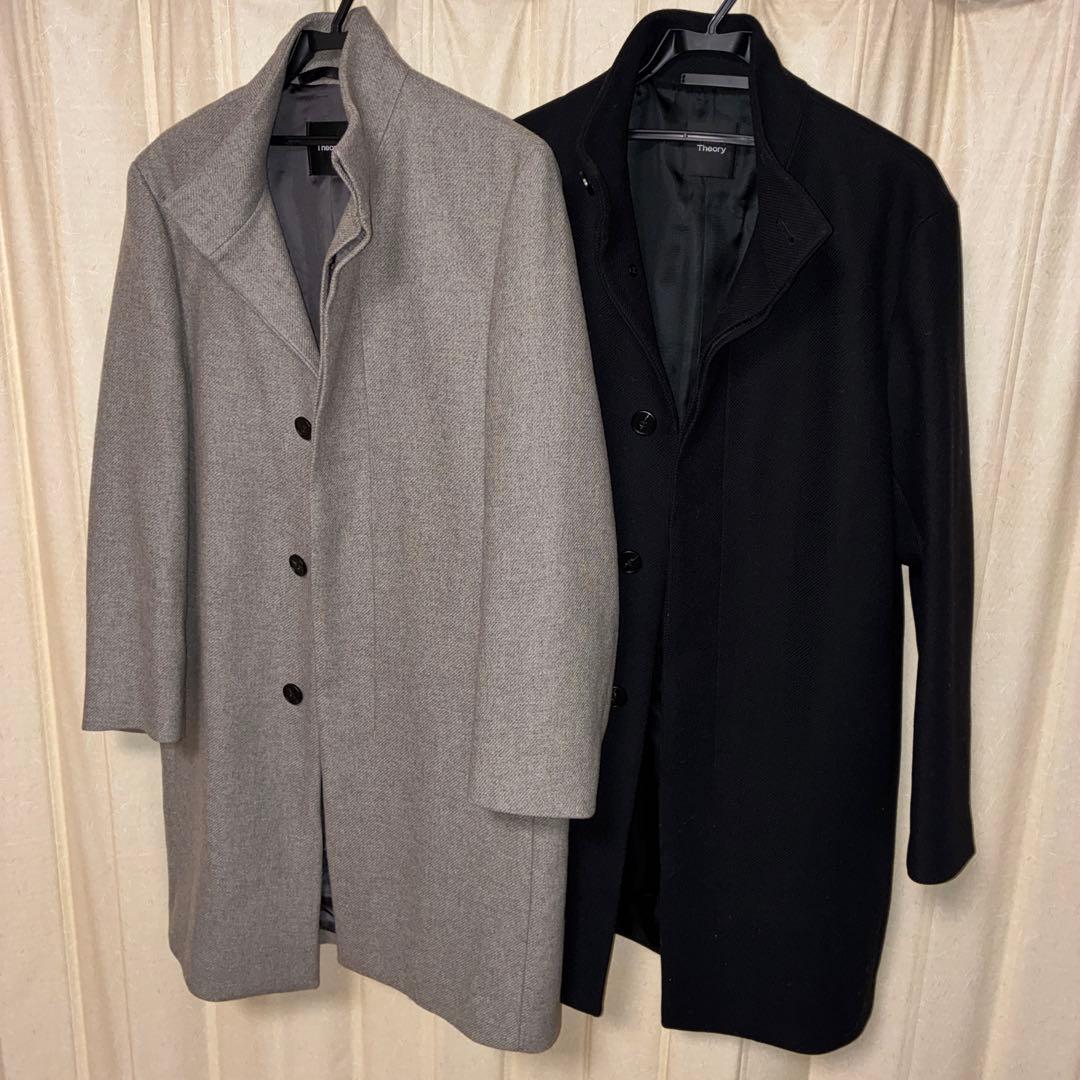 極美品✨Mサイズ2着セット✨セオリー　現行タグ　ウールコート theory