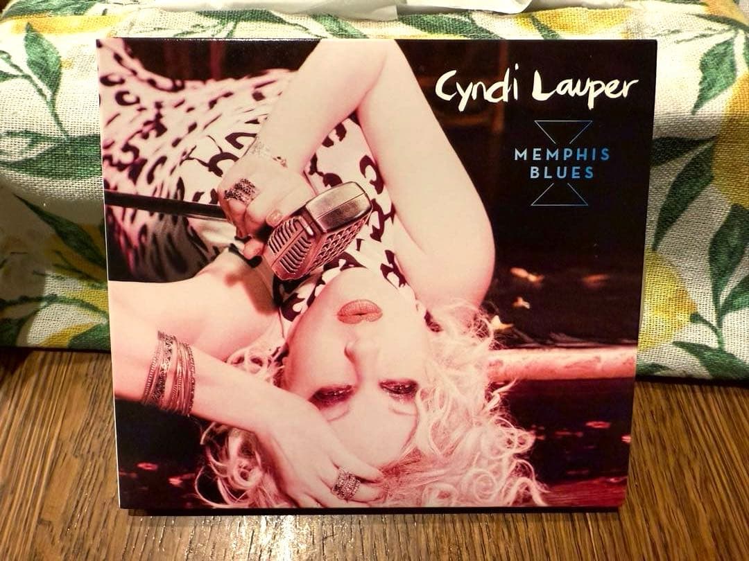 Cyndi Lauper メンフィス・ブルース サイン入り シンディ・ローパー