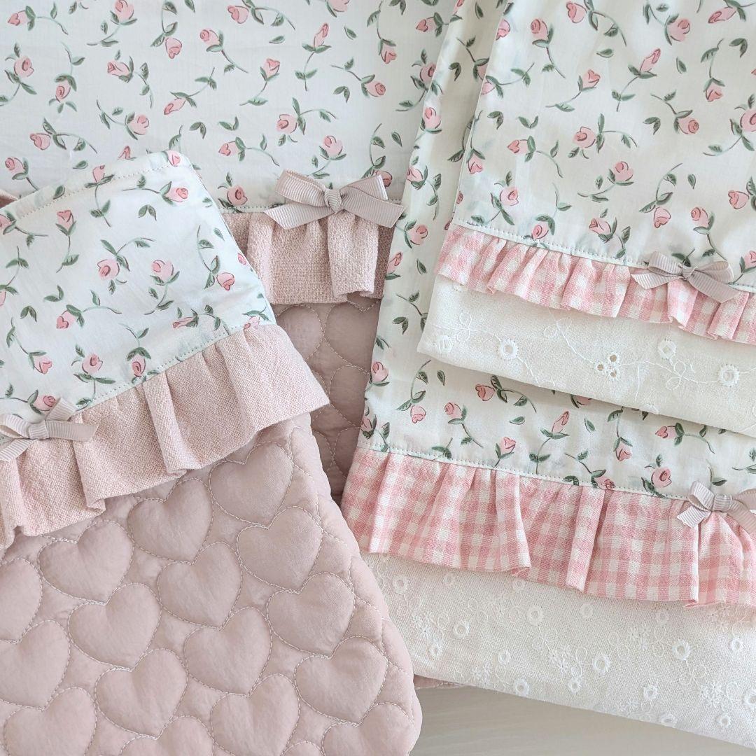 ハンドメイド　入園入学セット　レッスンバック　お着替え袋　上靴袋　コップ袋