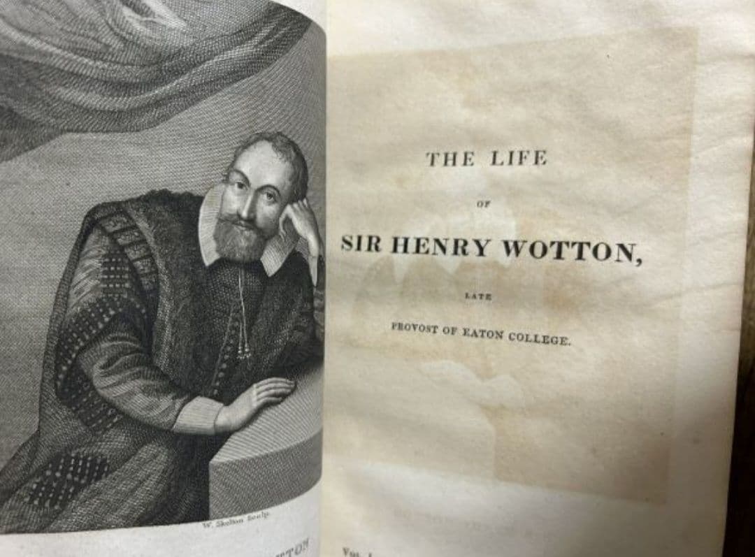 1817年刊 総革装 Isaac Walton, Love and Truth.