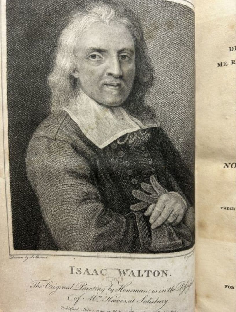 1817年刊 総革装 Isaac Walton, Love and Truth.