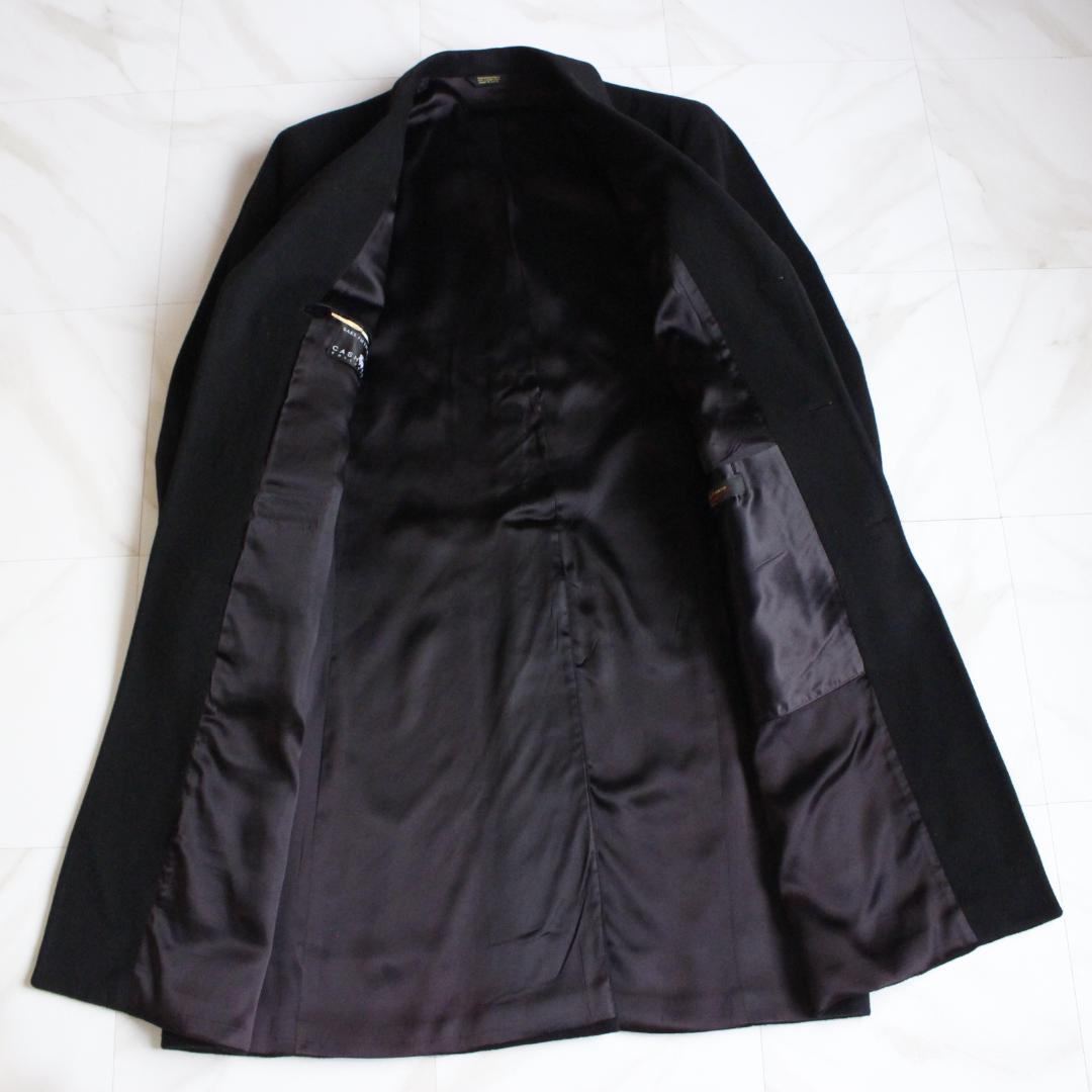 SAKS FIFTH AVENUE USA製 カシミヤ100% チェスターコート