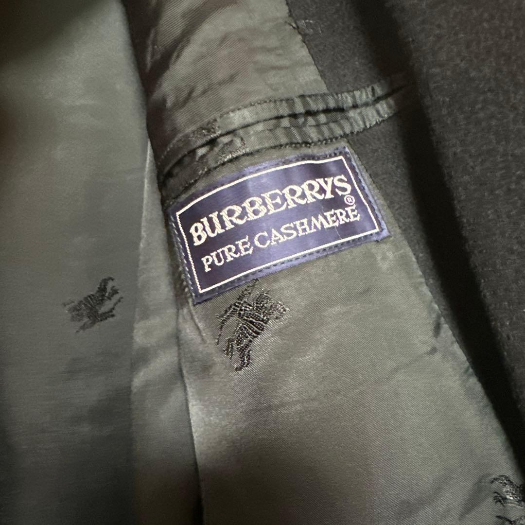 Burberry100%カシミアステンコート