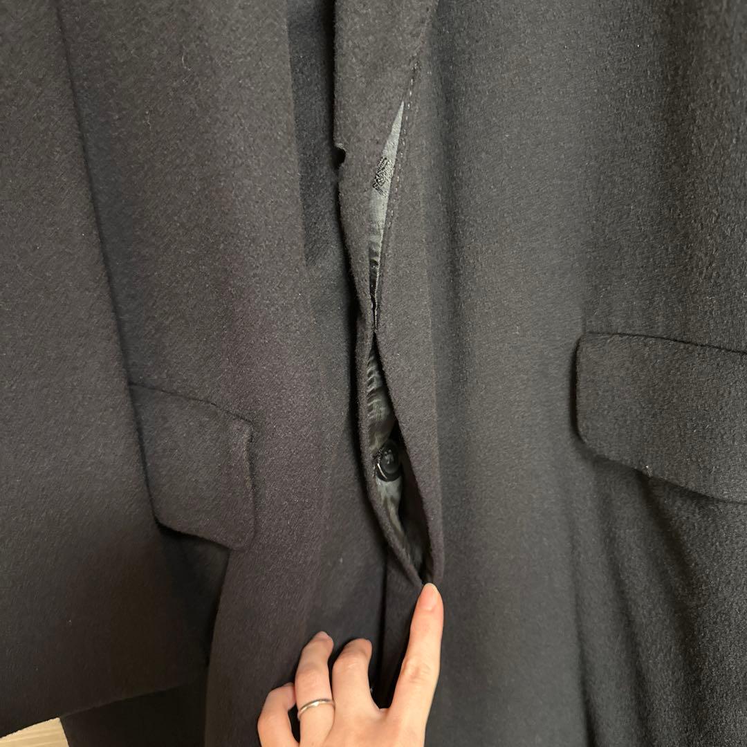 Burberry100%カシミアステンコート