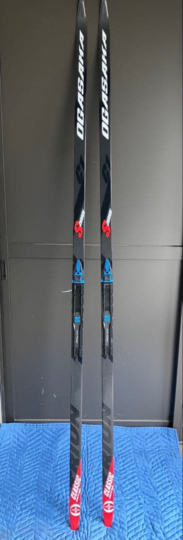 Ogasaka C1 スキー板 200cm ブラック/レッド