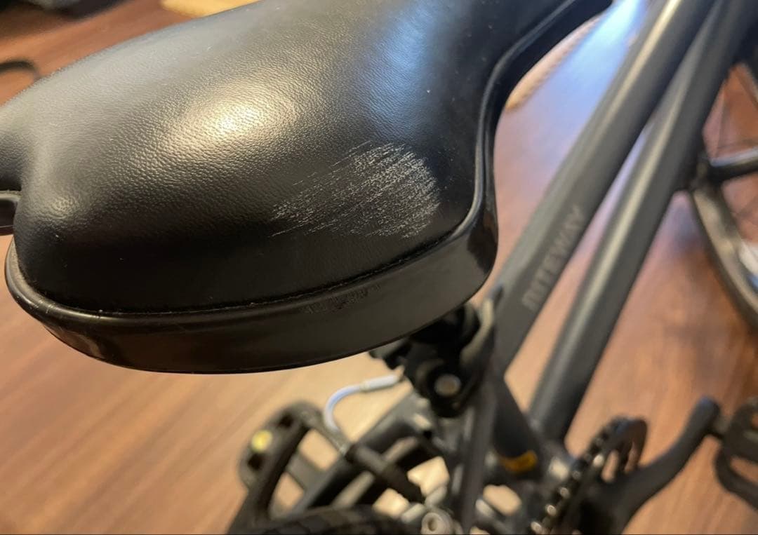 美品　RITEWAY 子供用自転車　マットブラックグレー16インチ