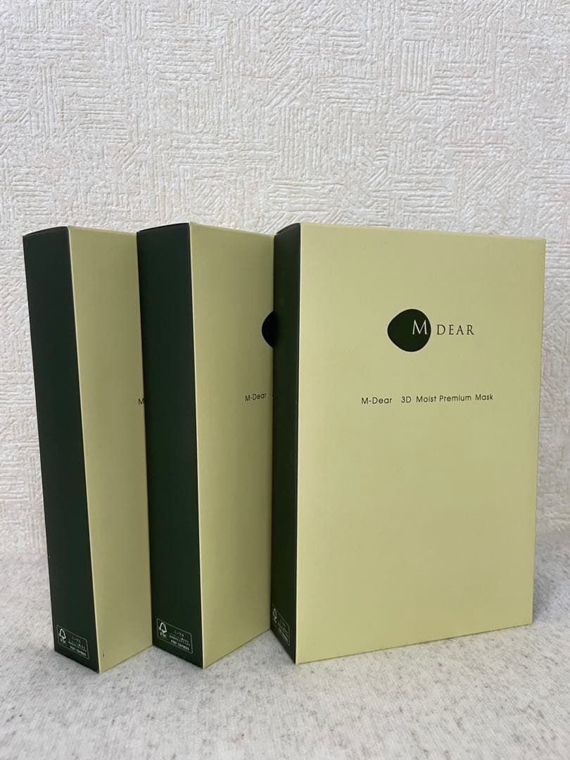 MDEAR（エムディア）3Dモイストプレミアムマスク　5枚入り×3箱