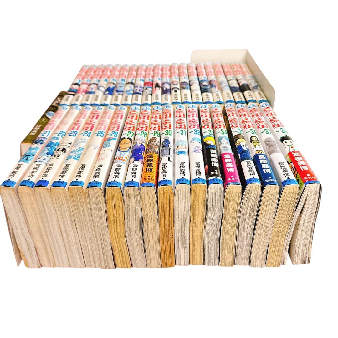 HUNTER×HUNTER 1-38巻既刊全巻セット　ハンターハンター　オマケ付