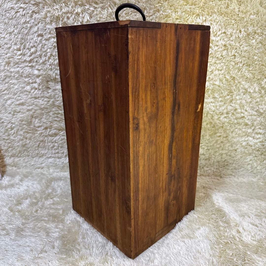 高砂蒔絵　朱塗五重　重箱　お重