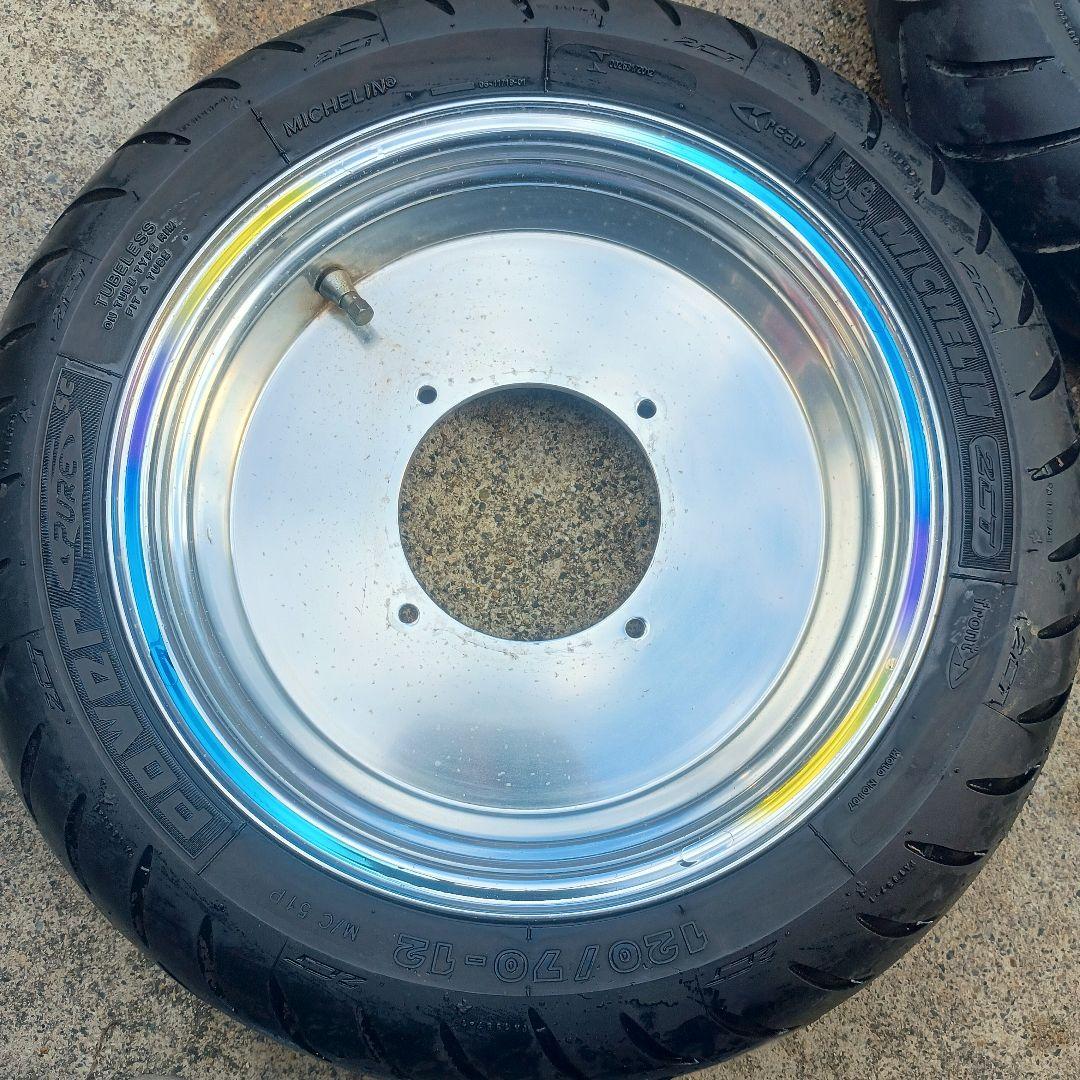 エイプ チューブレスホイール 2.75j 12インチ