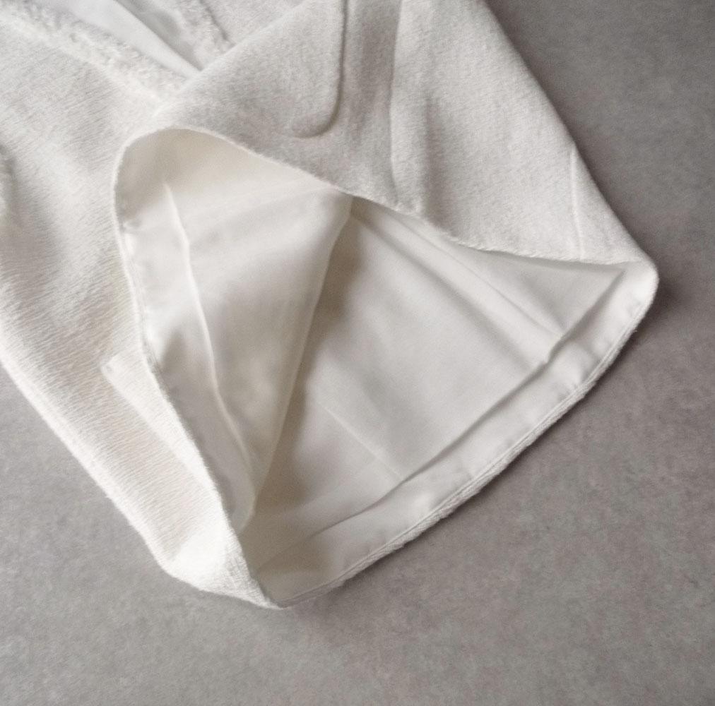 ■専用■美品 INED 4,6万円 インポート素材 ツイードのベスト ジレ 白