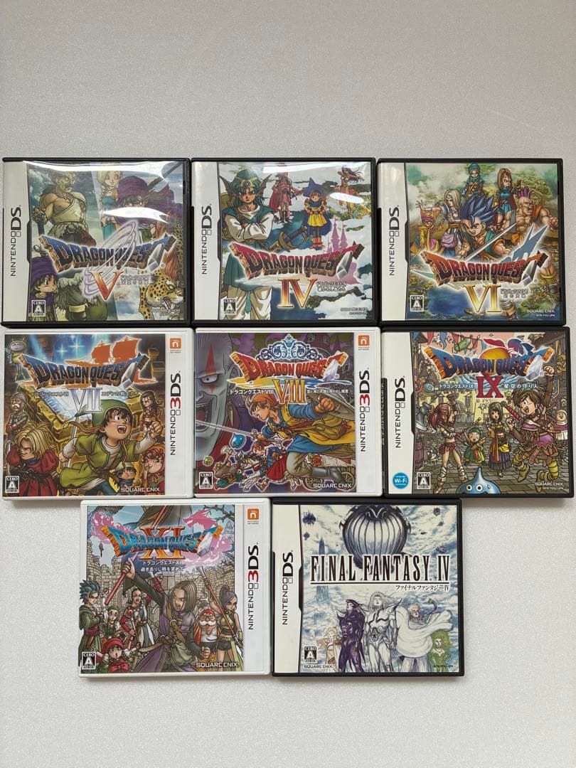 ドラゴンクエスト　DS 3DS ソフトまとめ